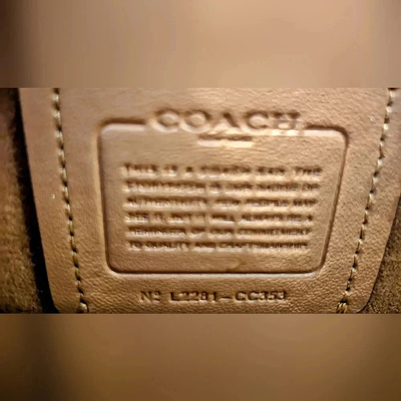 Coach Klara Black Silver crossbody leather bag. LIKE NEW! - Picture 8 of 12